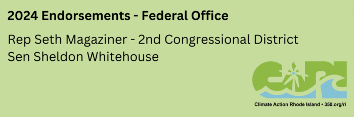 List of CARI endorsements for federal office in 2024.